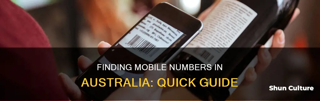 how do I find a mobile number in australia