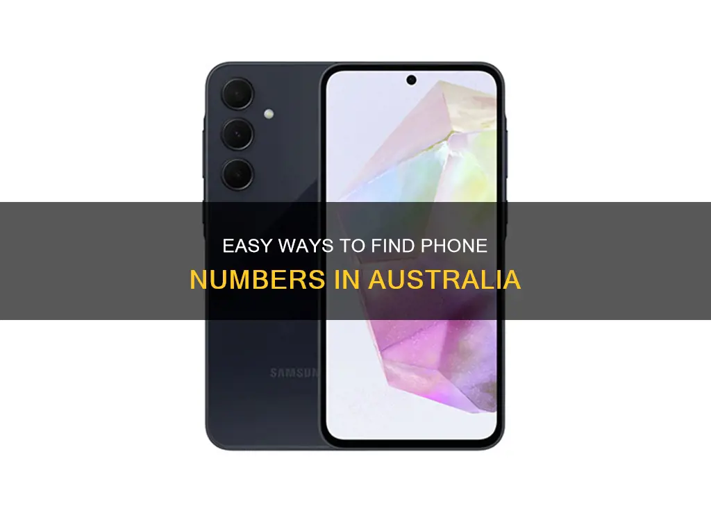 how do I find a persons phone number in australia