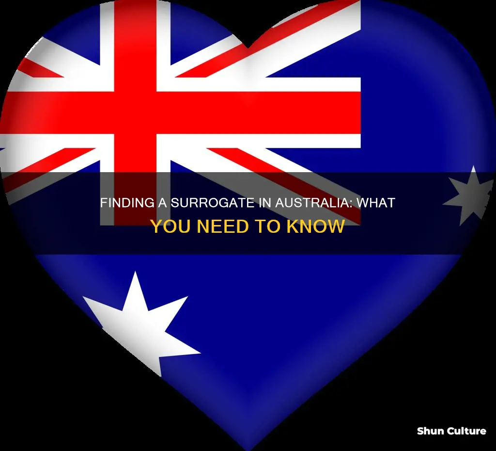 how do I find a surrogate in australia