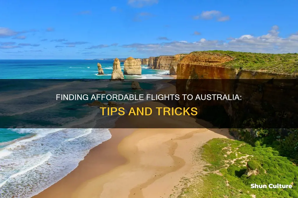 how do I find cheap flights to australia