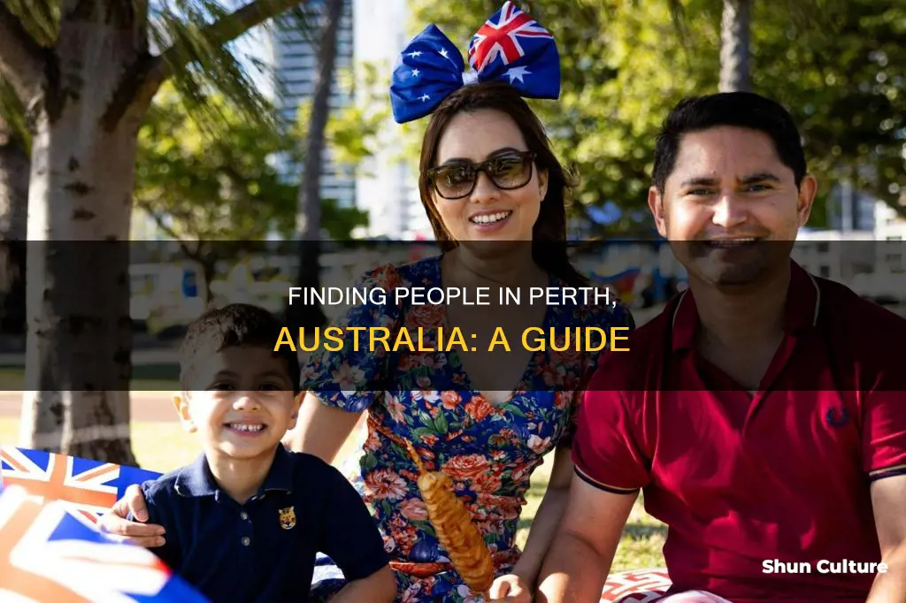 how do I find someone in perth australia