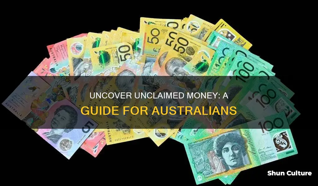 how do I find unclaimed money in australia