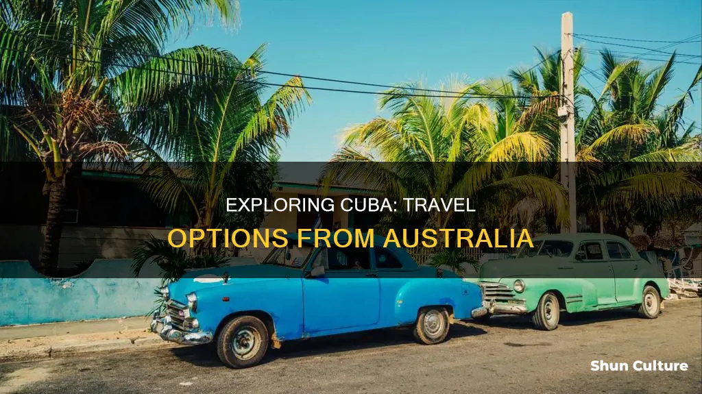 how do I fly to cuba from australia