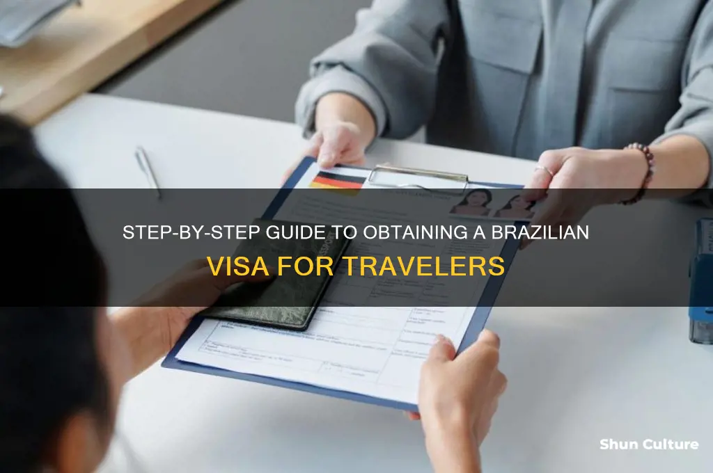 how do I get a visa to enter brazil
