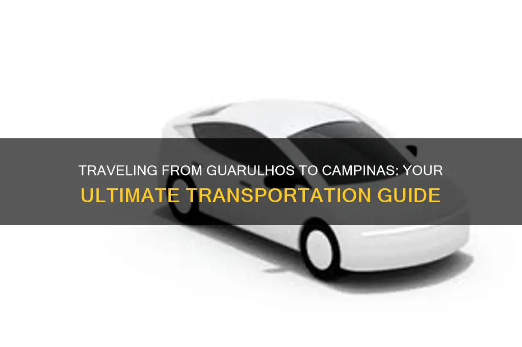 how do I get from gru brazil to campinas brazil