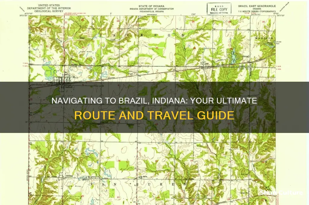 how do I get to brazil indiana
