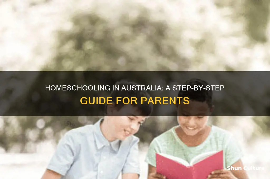 how do I go about homeschooling my child in australia