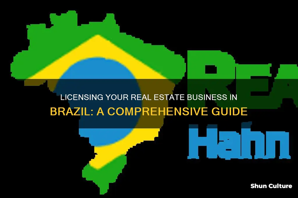 how do I license my real estate company in brazil