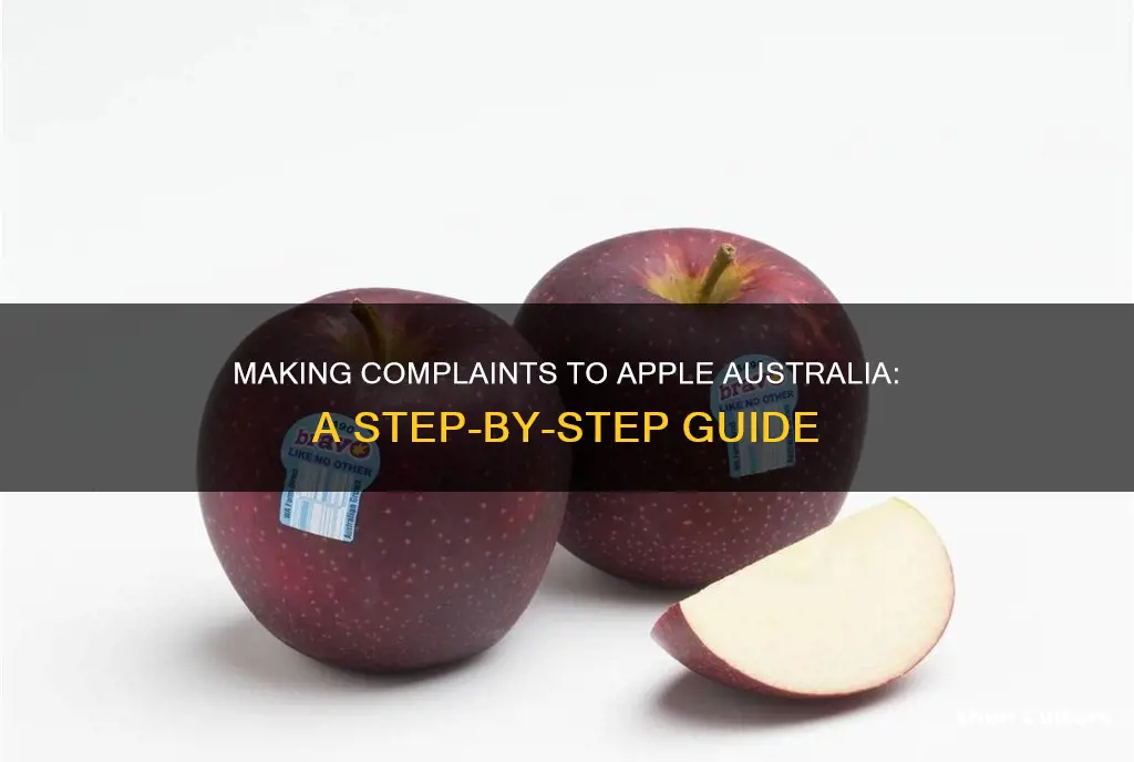 how do I make a complaint to apple australia