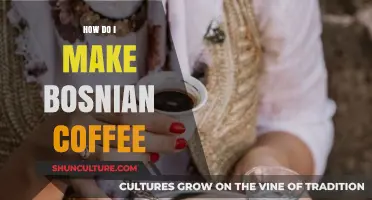 Mastering Bosnian Coffee: A Step-by-Step Guide to Perfect Brewing