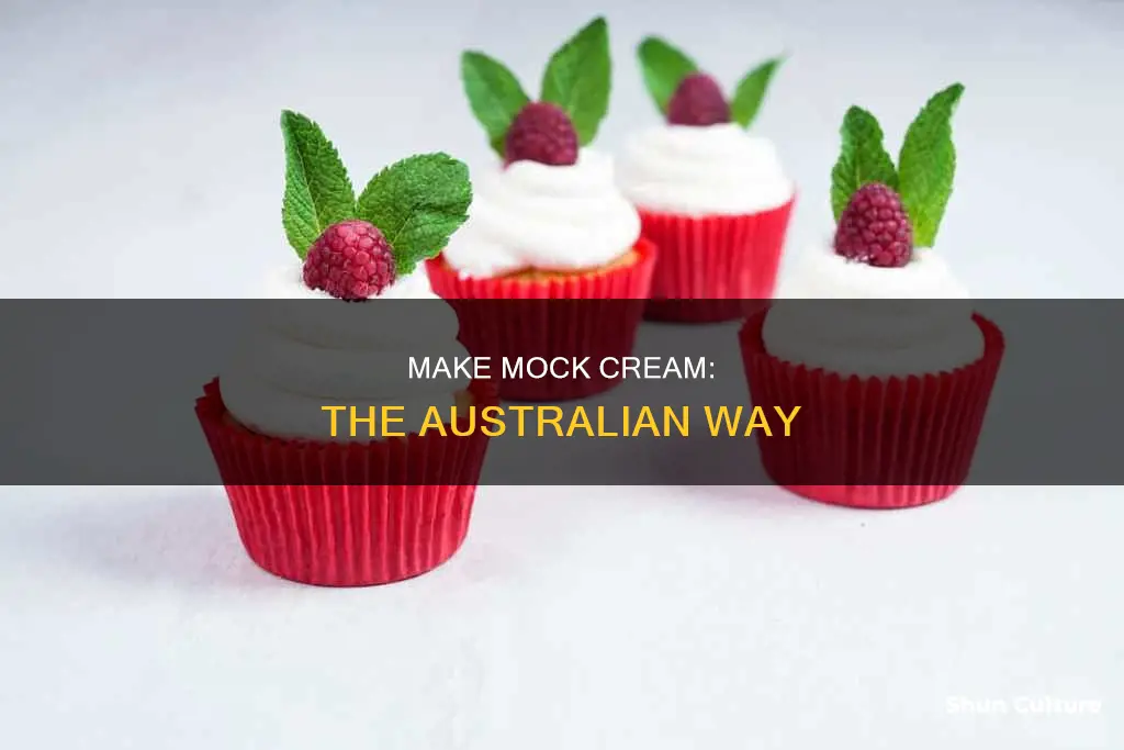how do I make mock cream australia