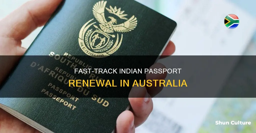 how do I make my indian passport expidited in australia