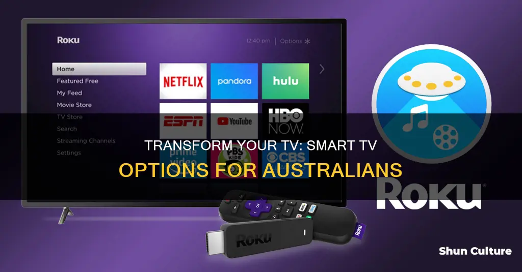 how do I make my tv a smart tv australia