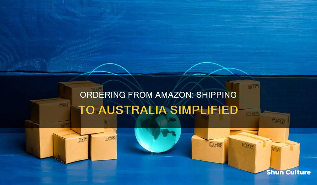 how do I order and ship to australia from amazon