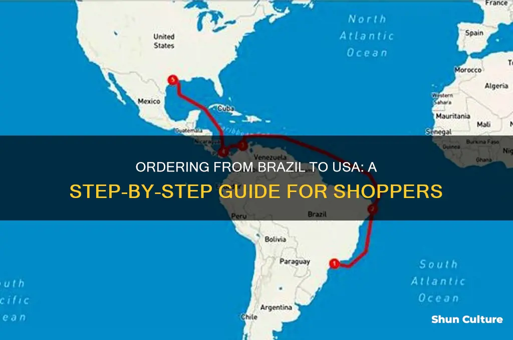 how do I order from brazil in usa