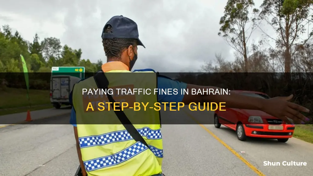 how do I pay a traffic fine in bahrain