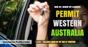Renewing Your Learner's Permit: Western Australia Guide