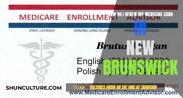 Renewing Medicare Card: New Brunswick Steps