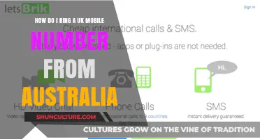 Making International Calls: UK Mobile from Australia