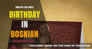 Celebrate in Bosnian: Learn to Say 'Happy Birthday' Like a Local