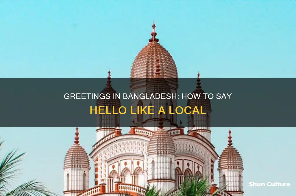 how do I say hello in bangladesh