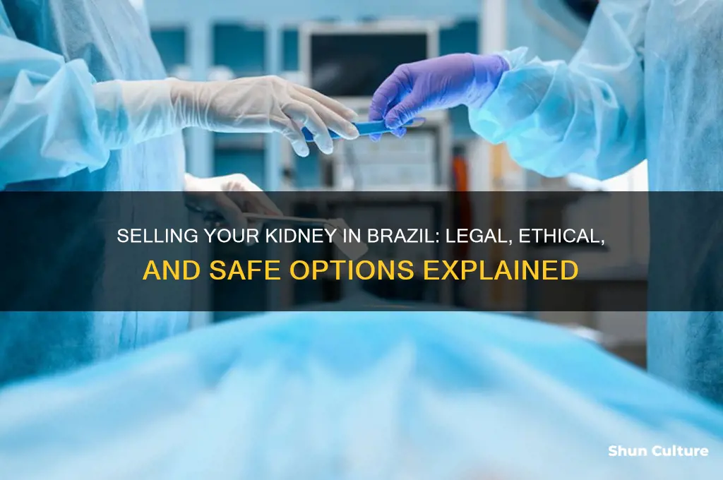 how do I sell my kidney in brazil