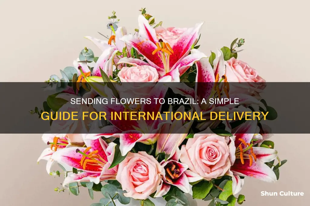 how do I send flowers to brazil