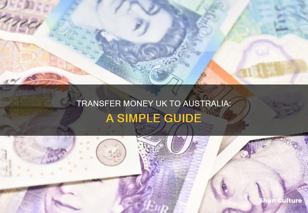 how do I send money from uk to australia