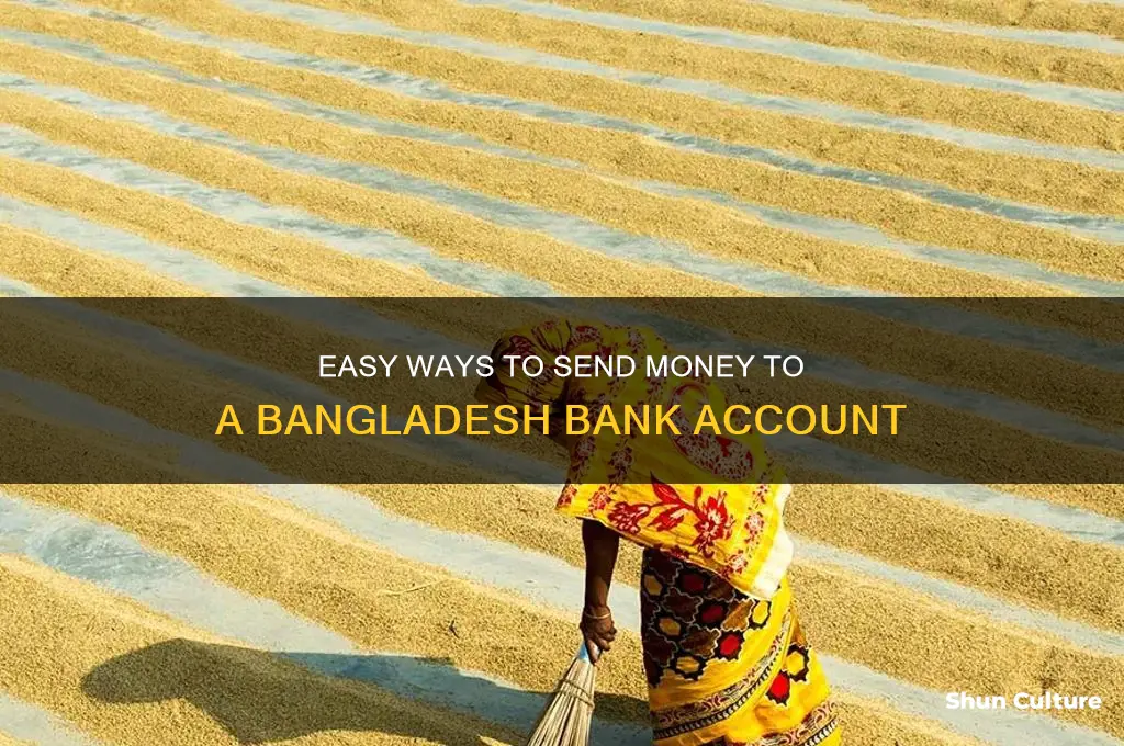 how do I send money to bangladesh bank account