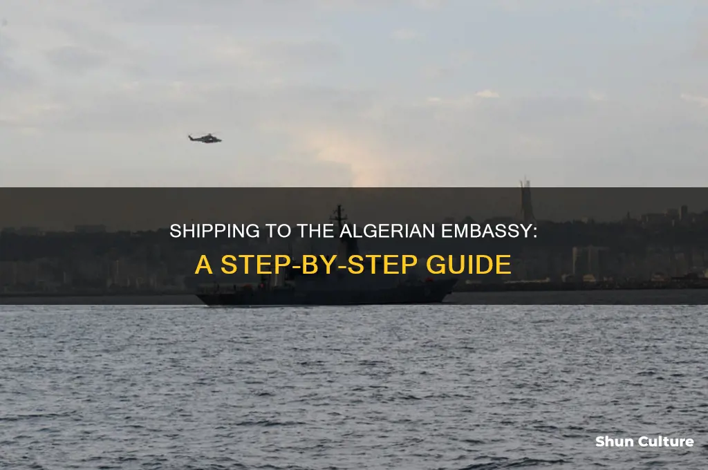 how do I ship a package to the algerian embassy