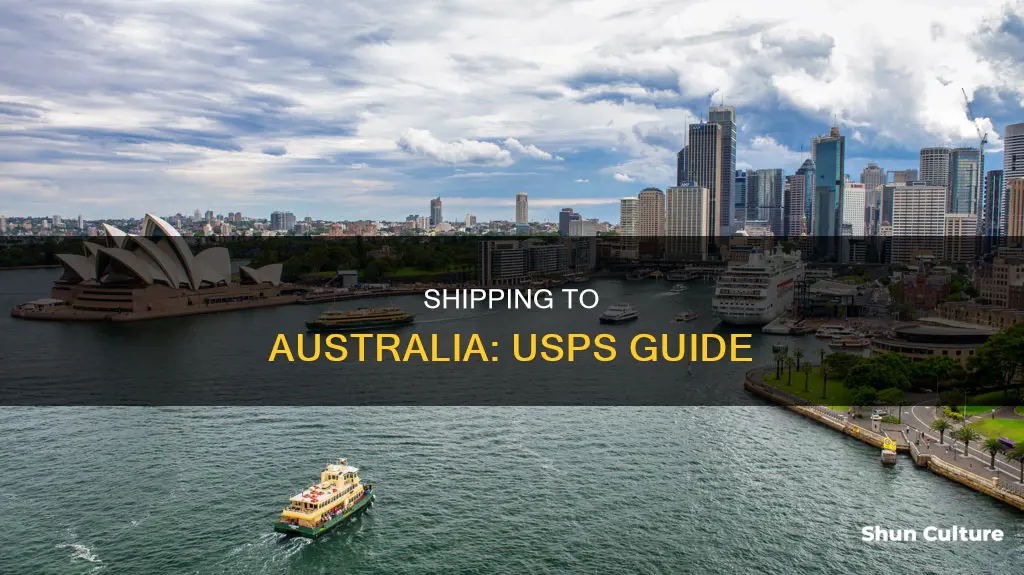 how do I ship something to australia usps