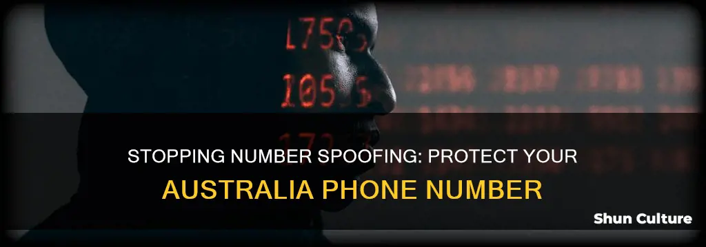 how do I stop someone from spoofing my number australia