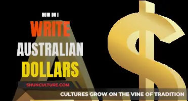The Ultimate Guide to Writing Australian Dollar Figures
