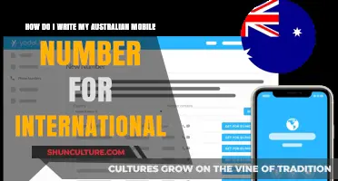 Writing Australian Mobile Numbers for International Contacts