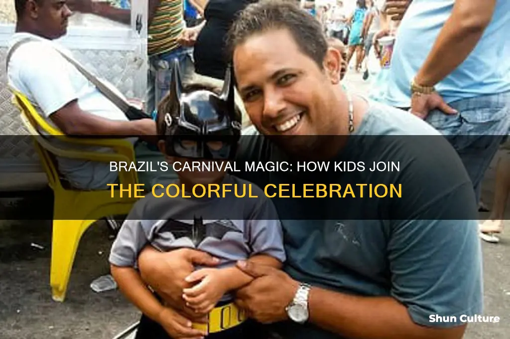 how do kids celebrate carnival in brazil