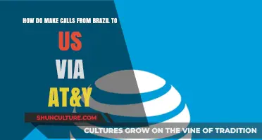 How to Make International Calls from Brazil to the US via AT&T