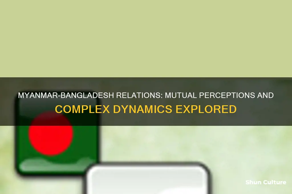 how do myanmar feel about bangladesh