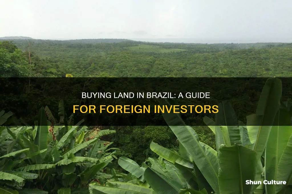 how do non brazillians buy land in brazil