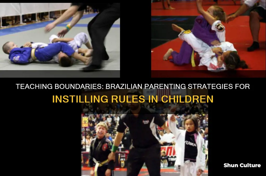 how do parents teach theur children rules in brazil