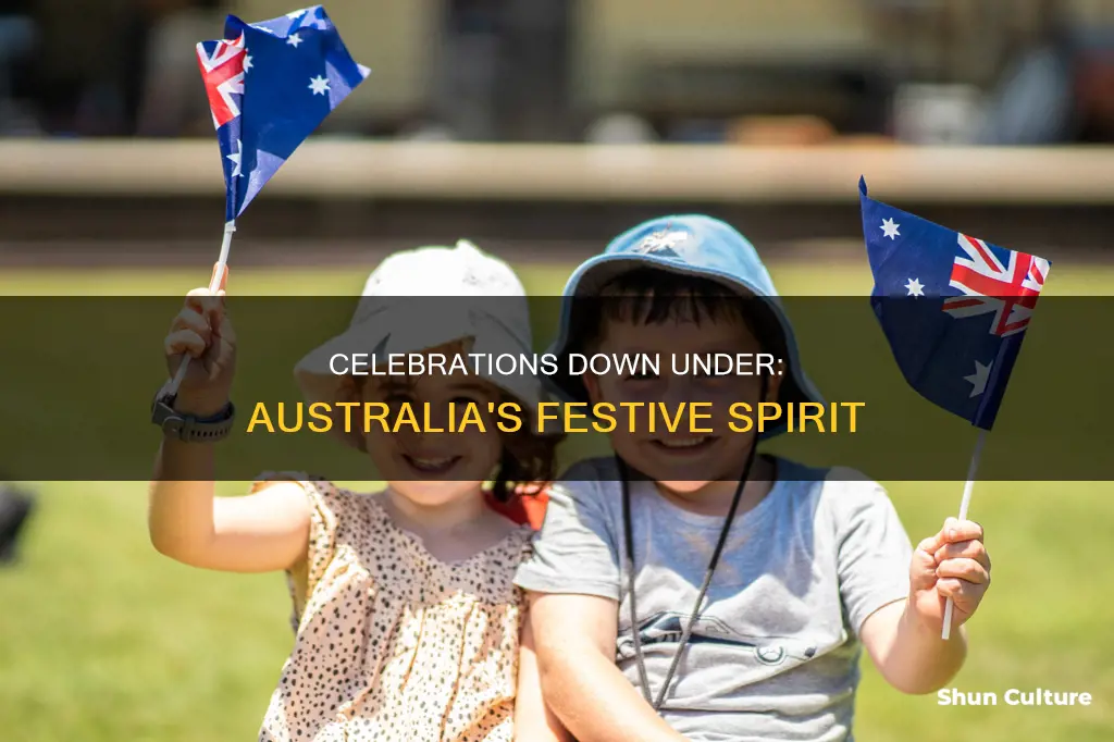 how do people celebrate in australia
