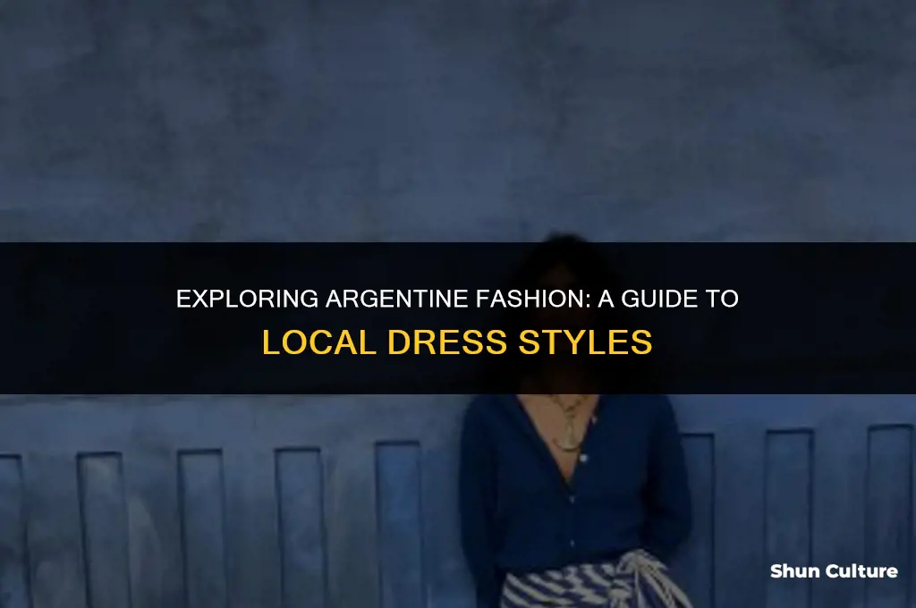 how do people dress in argentina