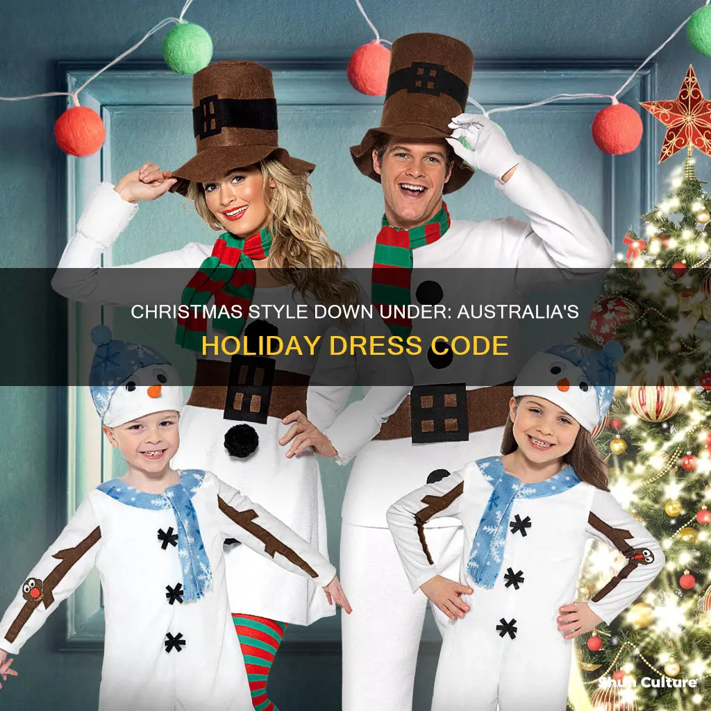 how do people dress in australia on christmas