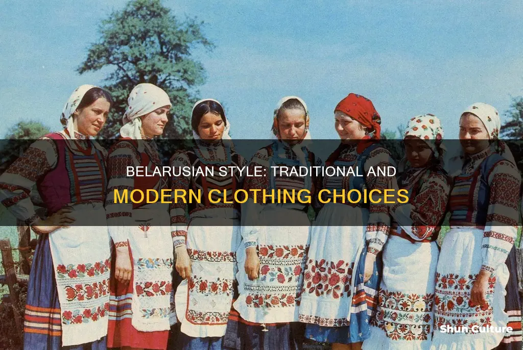 how do people dress in belarus