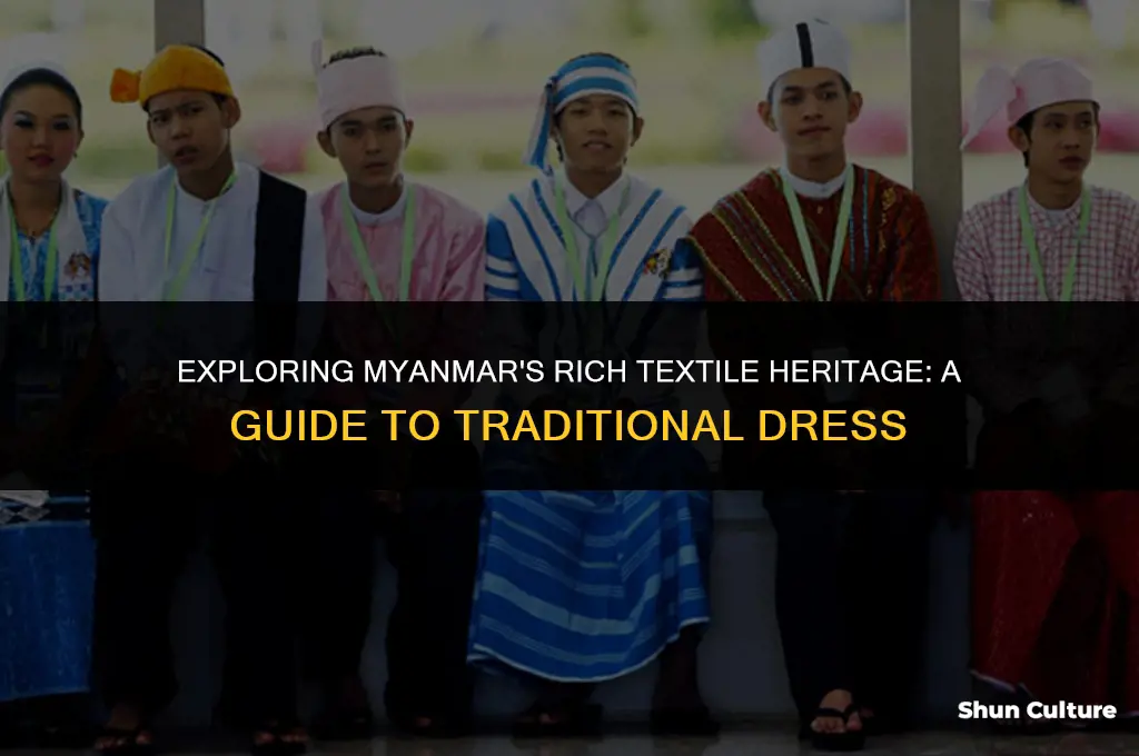 how do people dress in burma