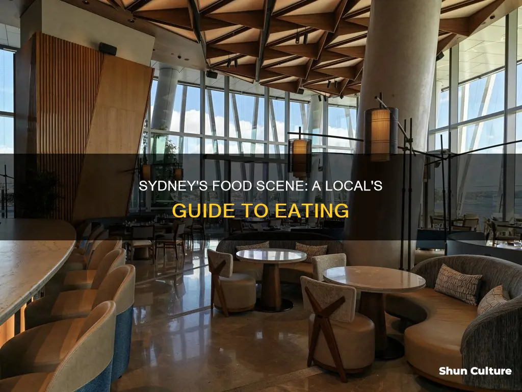 how do people eat food in sydney australia