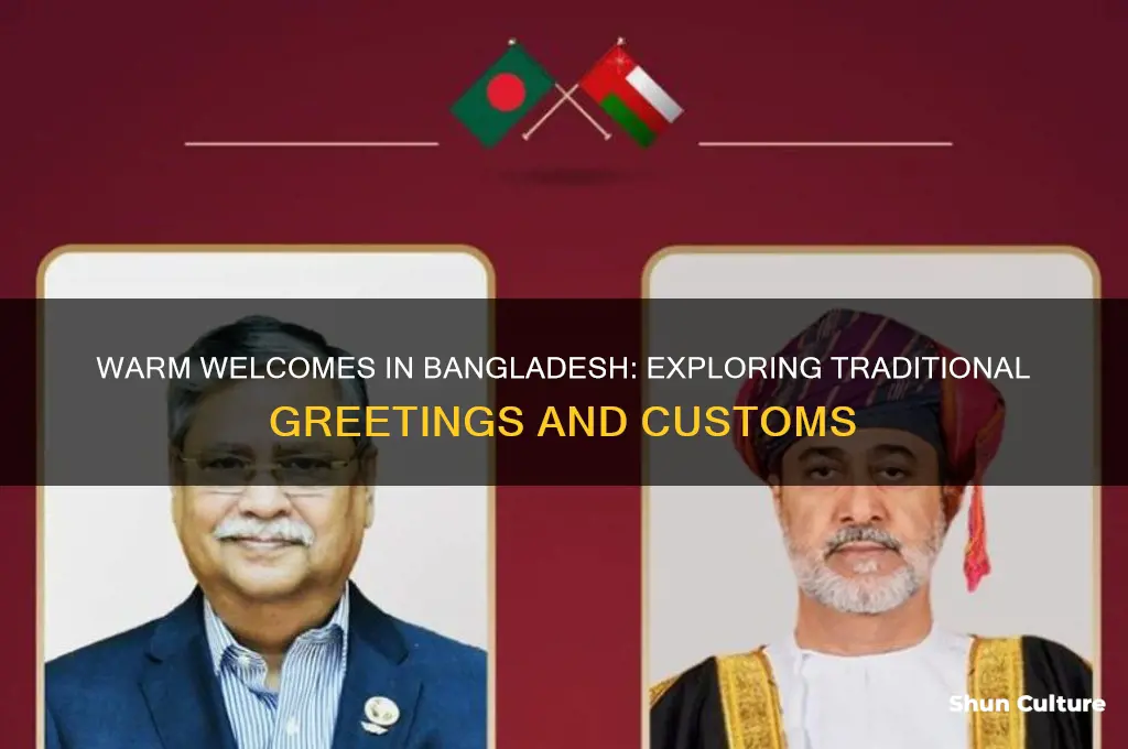 how do people greet in bangladesh
