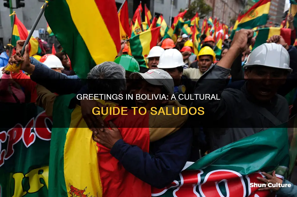 how do people greet in bolivia