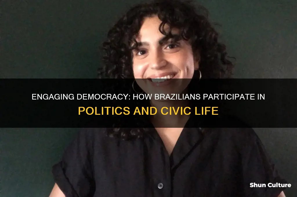 how do people in brazil participate in politics