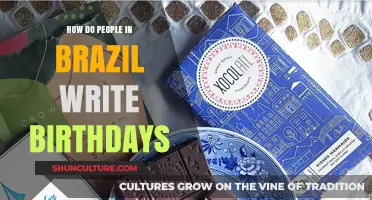 Brazilian Birthday Notation: Understanding Date Formats in Brazil's Culture