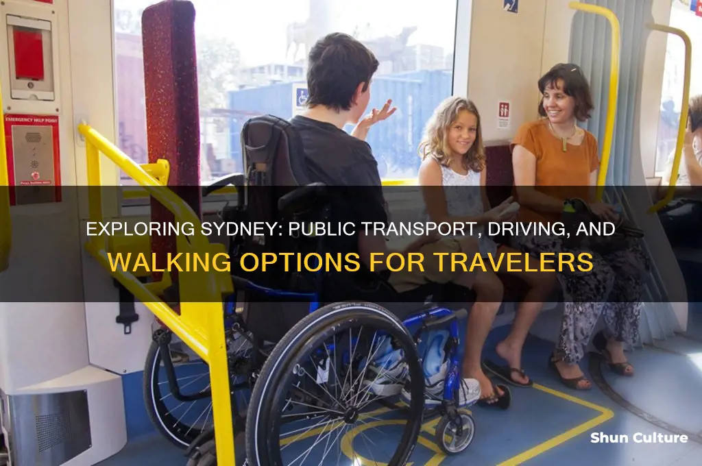 how do people travel in sydney australia